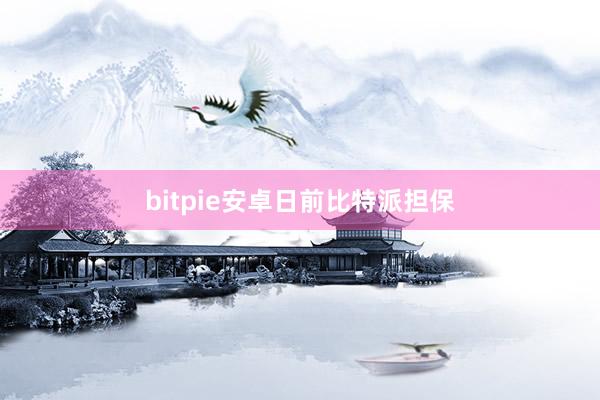 bitpie安卓日前比特派担保