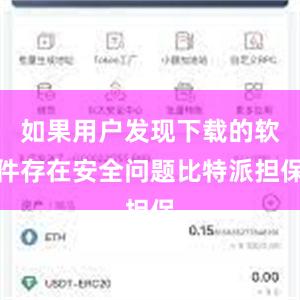 如果用户发现下载的软件存在安全问题比特派担保