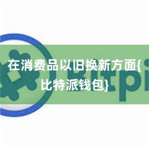 在消费品以旧换新方面{比特派钱包}